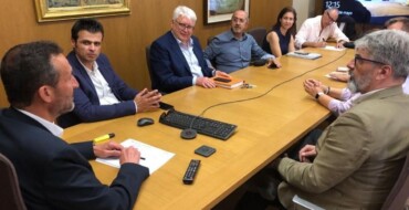 El Ayuntamiento estudia con la Comunidad de Propietarios del Polígono de Carrús la modernización del área industrial