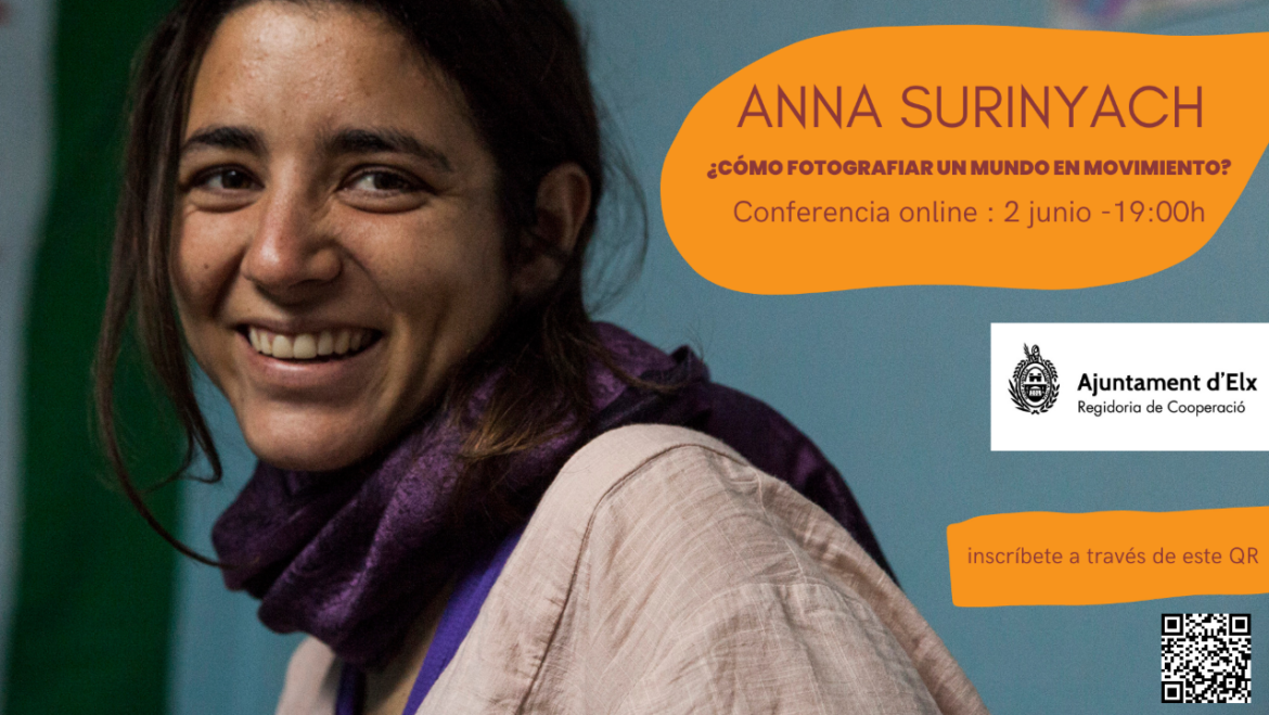 Cooperación organiza una conferencia con la fotoperiodista Anna Surinyach para sensibilizar a la ciudadanía sobre el drama de los refugiados