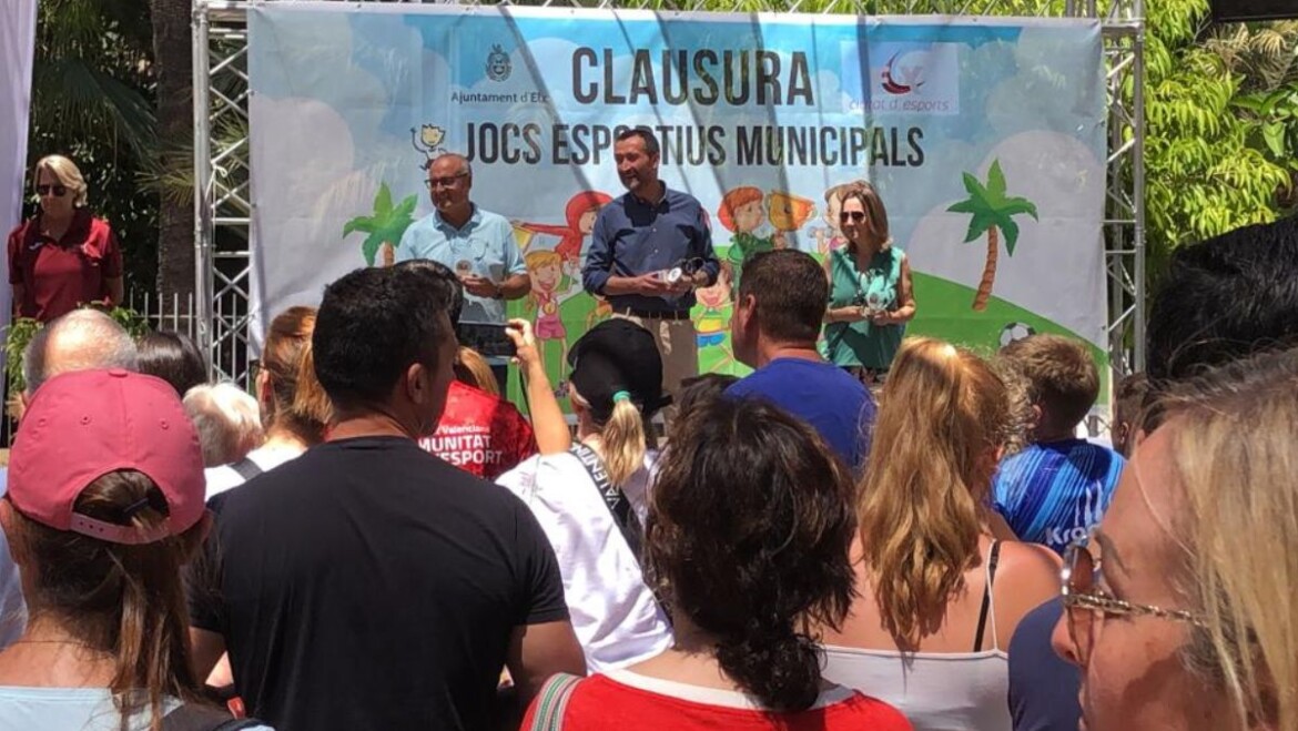 Clausura de los XL Juegos Deportivos