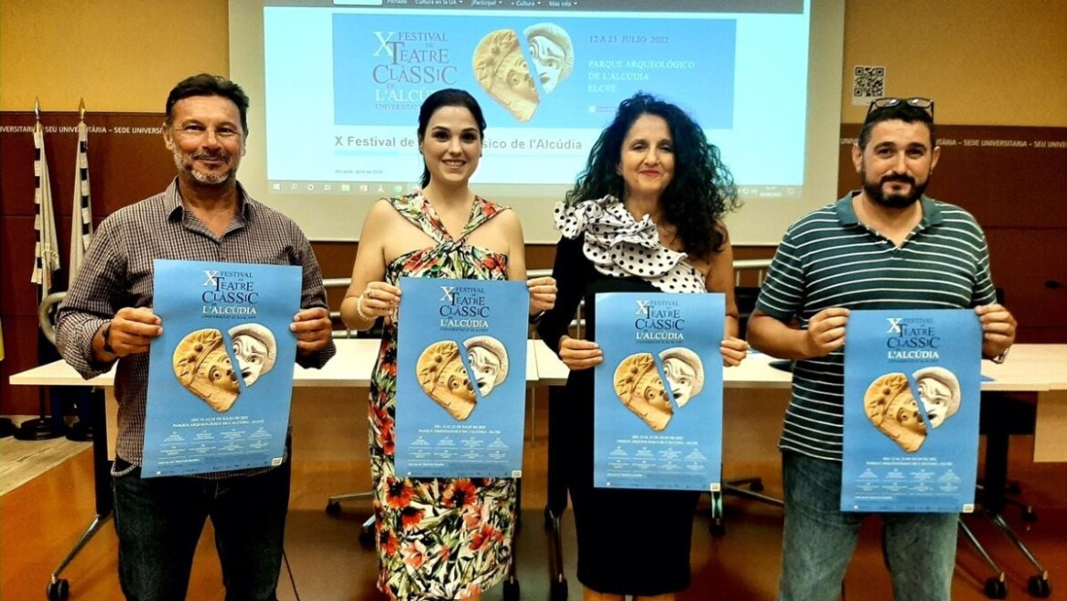 El Festival de Teatre Clàssic de l’Alcúdia-UA presenta la seua nova programació en el seu desé aniversari, secundada per la Regidoria de Cultura de l’Ajuntament d’Elx
