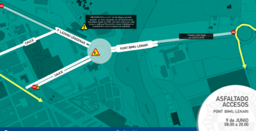 CORTE ACCESOS PONT DEL BIMIL·LENARI
