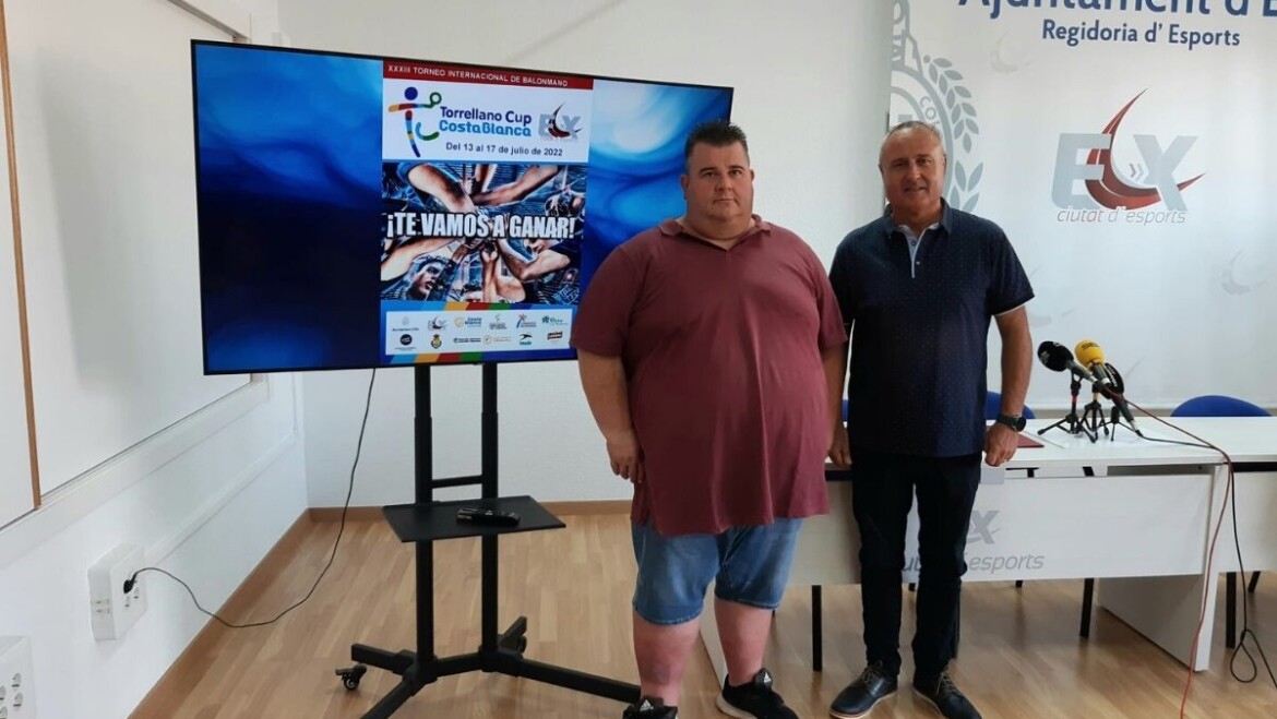 La XXXIII edició de la Torrellano Cup d’handbol es realitzarà del 13 al 17 de juliol