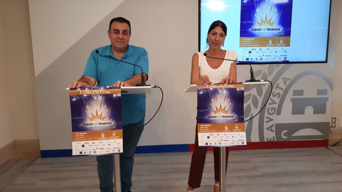 L’Ajuntament d’Elx incrementa la freqüència d’autobusos per a la Cridà a la Festa i mascletà nocturna als voltants del Martínez Valero