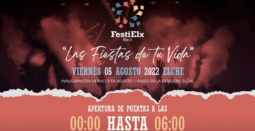 El Racó FestiElx abrirá esta noche sus puertas con música y gastronomía en el Paseo de la Estación