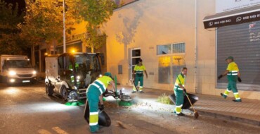 El servicio de limpieza recoge más de 230 toneladas de residuos durante las fiestas