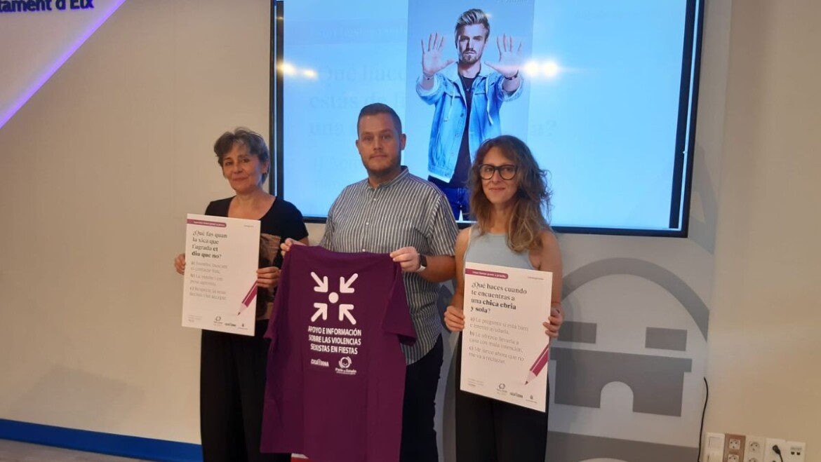 Igualdad impulsa una campaña dirigida a hombres jóvenes para prevenir situaciones de acoso y machismo en las fiestas