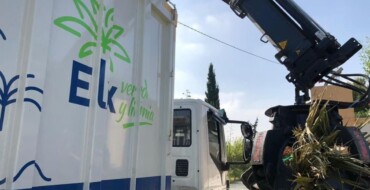 Gran acogida del servicio gratuito de recogida de poda puerta a puerta con 25 acciones diarias y 200.000 kilos en los primeros tres meses