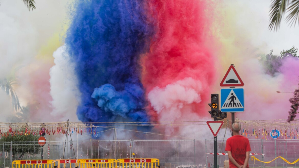La Pirotecnia Zarzoso, ganadora del XII Concurs de Mascletaes Festes D’ Elx