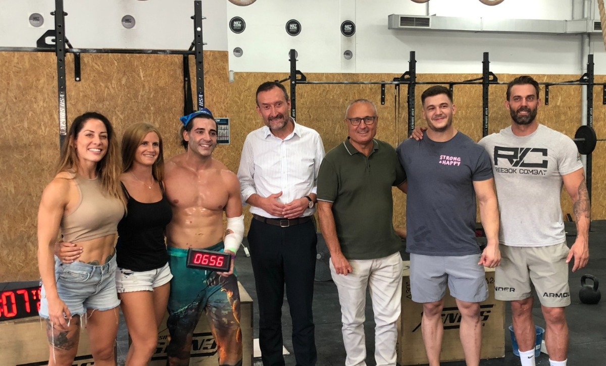 Alejandro Soler Tarí logra el Guinness en el ejercicio ‘ring muscle-up’ de CrossFit