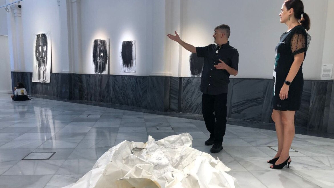 Inaugurada a l’Orde Tercer l’exposició d’art contemporani ‘Estudio de caminante’ de Pablo Bellot