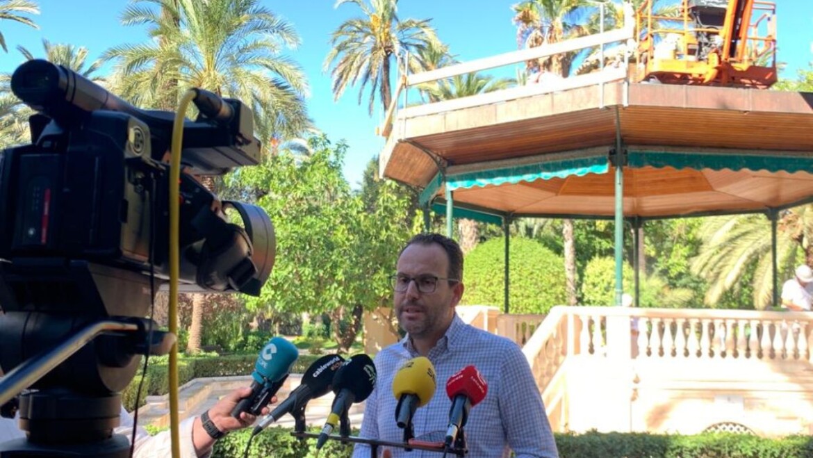 L’Ajuntament continua millorant la imatge del Parc Municipal amb actuacions al templet, al ‘museu de l’Ou’ i a l’‘Estany dels ànecs’