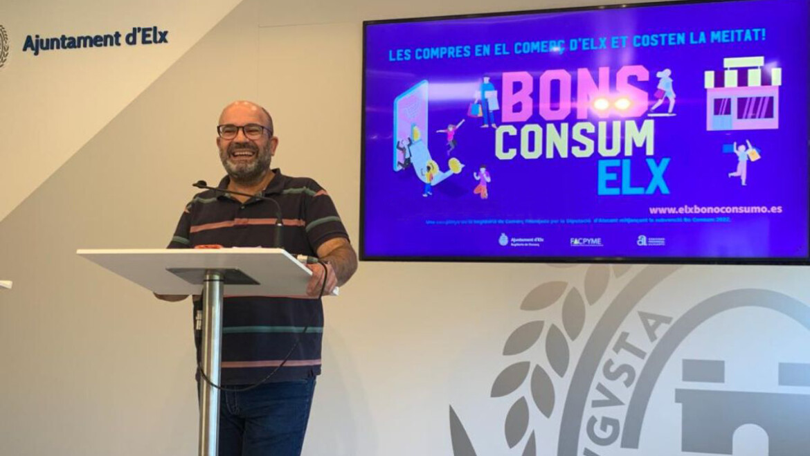 La primera fase de los bonos Elx Consum generan 1,5 millones de euros en compras en el comercio ilicitano