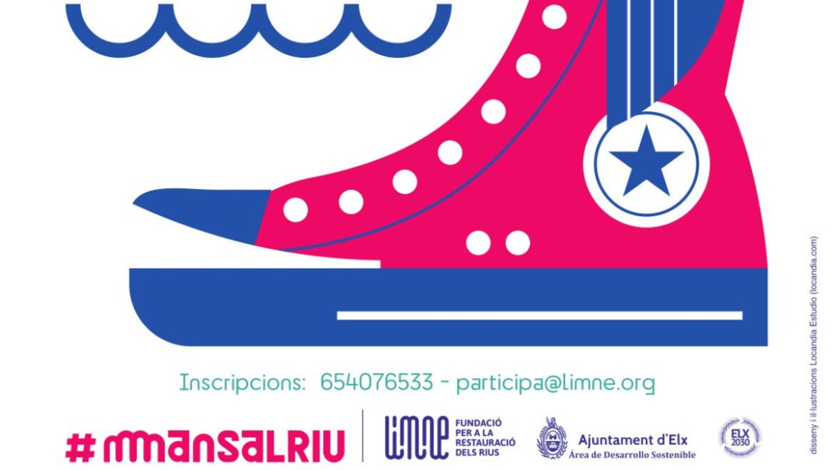 Elx se suma a la campanya de voluntariat que impulsa la Fundació Limne per a netejar el riu Vinalopó