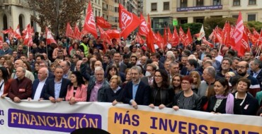 El Equipo de Gobierno apoya las reivindicaciones por una financiación justa de la Comunidad Valenciana durante la concentración en Alicante