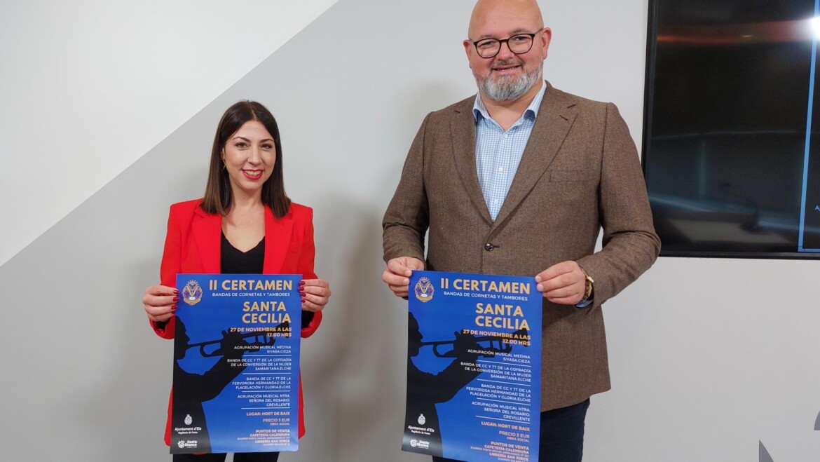 L’Hort de Baix acollirà el II Certamen de Bandes de Cornetes i Tambors Santa Cecília de Setmana Santa