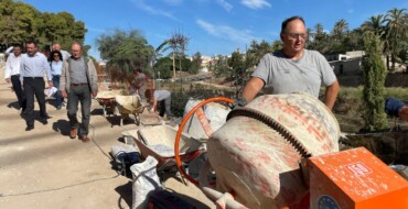 Los talleres de empleo han mejorado la formación e inserción laboral de 460 personas y permitido la regeneración de tres kilómetros de la ladera del Vinalopó