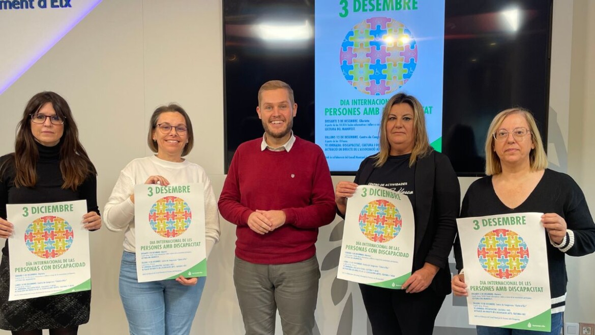 La Glorieta acoge el sábado 3 de diciembre de 2022 las actividades organizadas con motivo del Día Internacional de las Personas con Discapacidad