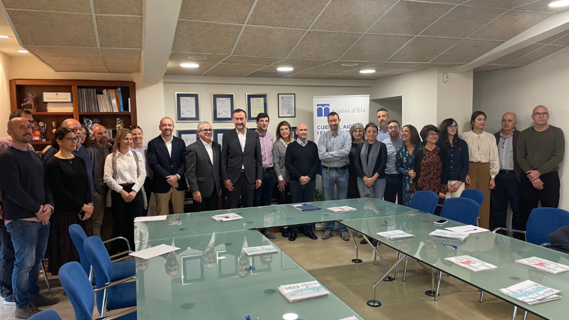 L’alcalde destaca Aigües d’Elx com a exemple de gestió: “És una empresa modèlica que dona un rendiment social indubtable i econòmic necessari”