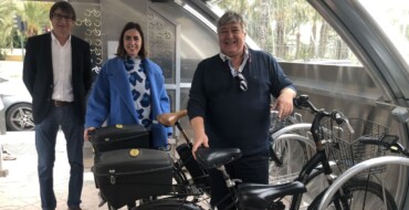 El primer aparcabicis cerrado de Elche entrará en funcionamiento el próximo lunes 19 de diciembre de 2022 en la Estación de Autobuses