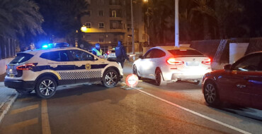 La Policía Local inicia la campaña navideña de controles de alcoholemia en distintos puntos del municipio