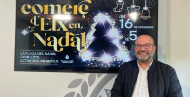 Comercio inunda de magia la Plaça dels Algeps con un mercado de Navidad, la casa de Papa Noel, el Cartero Real y actividades para las familias
