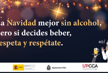 El Ayuntamiento lanza la campaña “La Navidad mejor sin alcohol, pero si decides beber, respeta y respétate”, centrada en evitar el consumo problemático