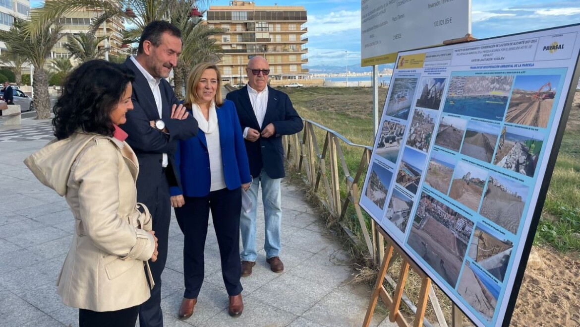 La Direcció General de la Costa i de la Mar conclou la restauració mediambiental de la zona que va albergar l’antic hotel dels Arenals del Sol