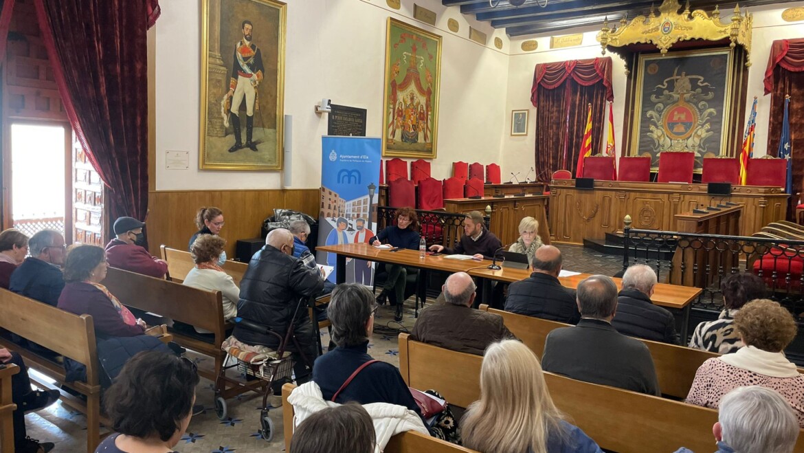 El Consell Municipal de Persones Majors d’Elx celebra la seua primera reunió de l’any
