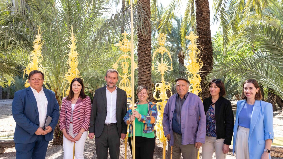L’Ajuntament d’Elx envia les palmes blanques a la reina, al president del Govern i al Papa, entre altres autoritats