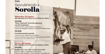 La Calahorra acoge el 22 y 23 de marzo un ciclo de conferencias sobre la obra pictórica de Sorolla