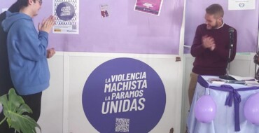 La Concejalía de Igualdad inaugura el primer Punto Violeta en el instituto Montserrat Roig para luchar contra la violencia machista