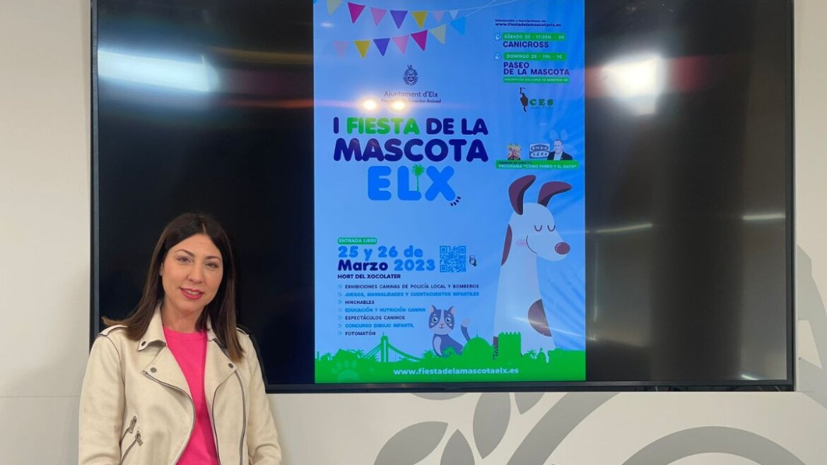El Hort del Xocolater acoge el 25 y 26 de marzo la primera fiesta de la mascota impulsada por la Concejalía de Bienestar Animal