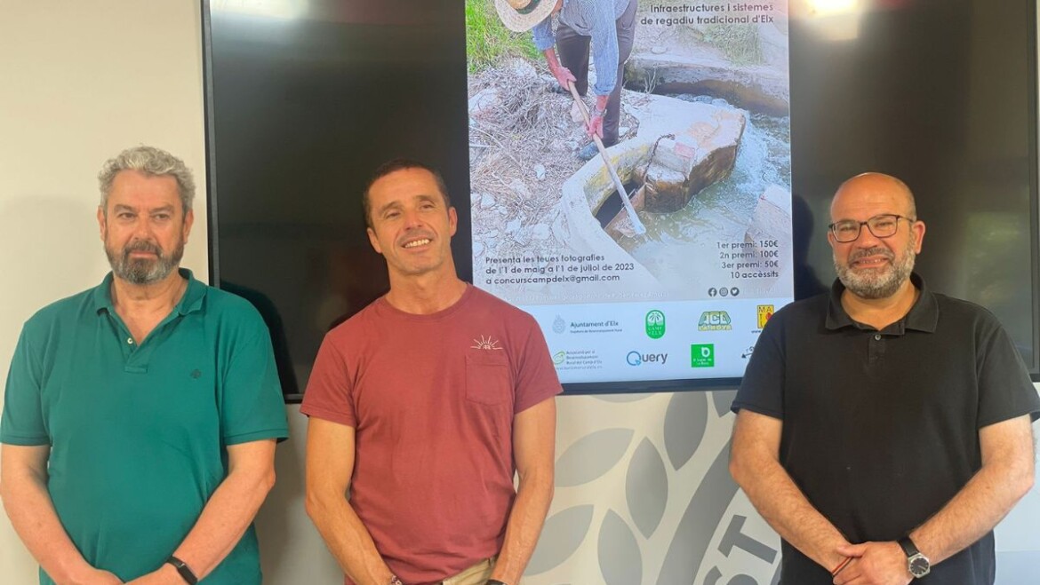 Convocat el tercer concurs fotogràfic del Camp d’Elx per a posar en valor el patrimoni hidràulic del municipi