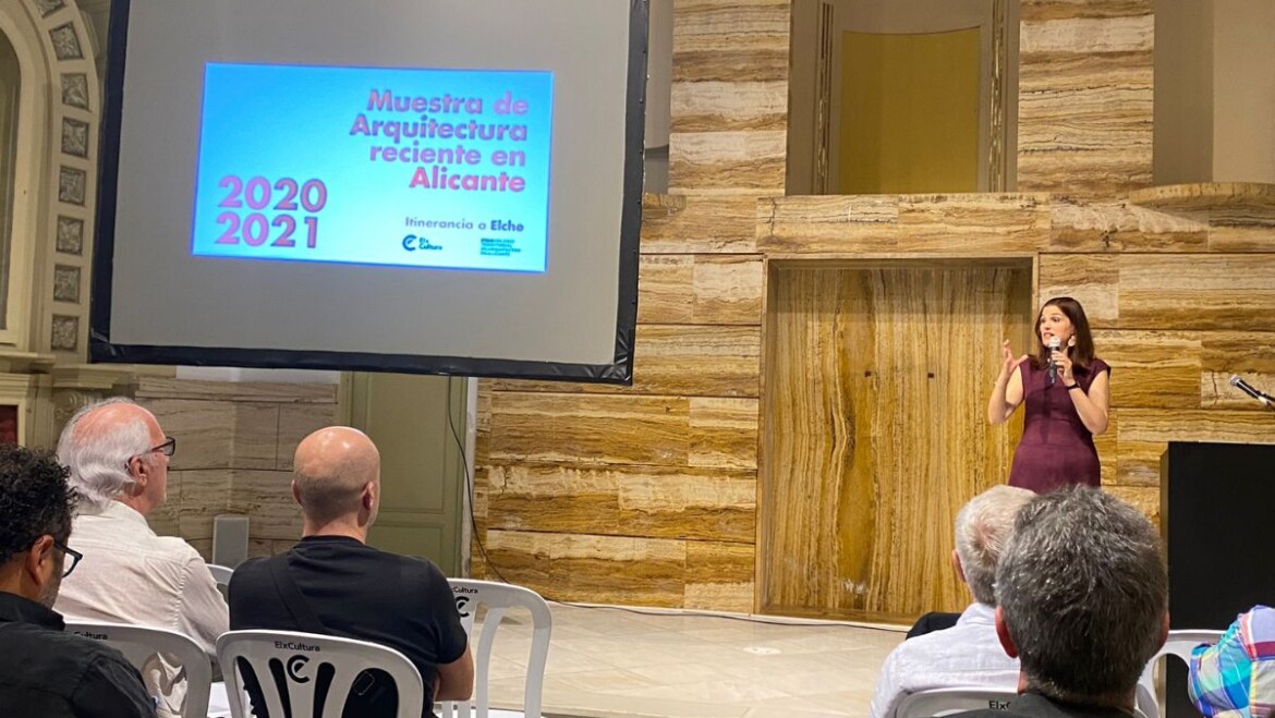 Les Clarisses acull la mostra del Col·legi d’Arquitectes d’Alacant, que exposa les peces arquitectòniques més excel·lents de la província