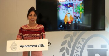 El cohete Miura 1, protagonista de la Hoguera de San Juan de este año