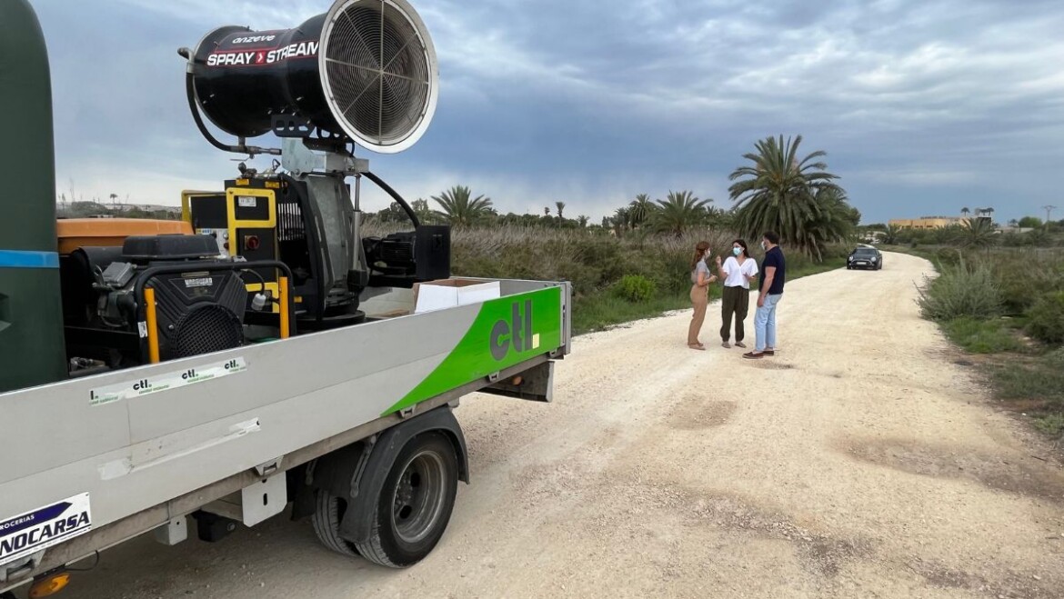 El Ayuntamiento de Elche apuesta por desarrollar un plan de choque para controlar la plaga de mosquitos en todo el municipio