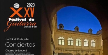 Comienza el XXV Festival de Guitarra ‘Ciutat d’Elx’