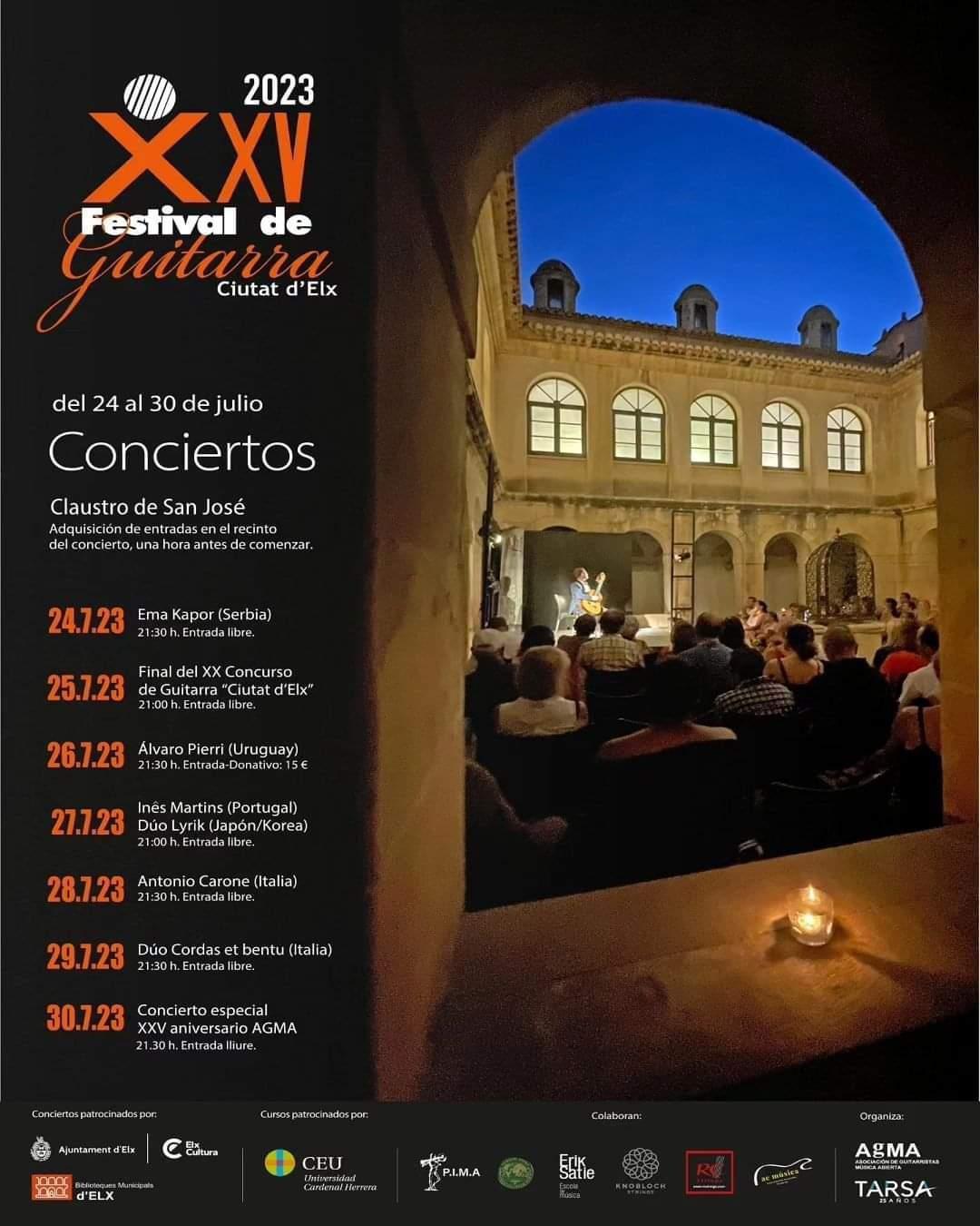 conciertos guitarra