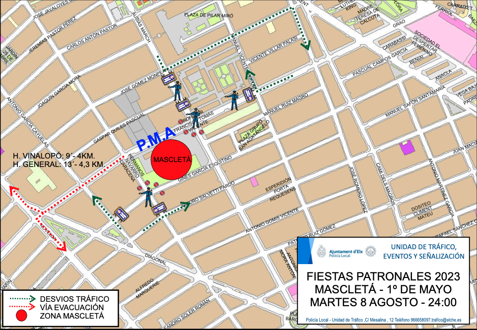 Mascletà nocturna – 8 de agosto