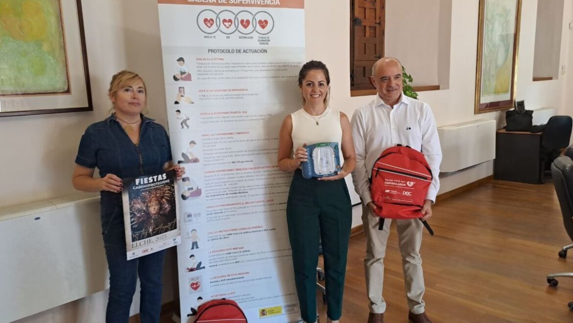 Elx tindrà per primera vegada unes festes d’agost cardioprotegides