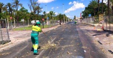 El servicio de Limpieza recoge más de 300 toneladas de residuos durante las fiestas