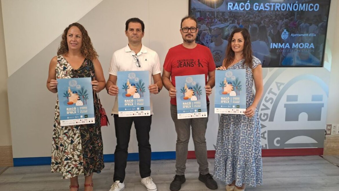 El Racó Gastronòmic obri les seues portes de l’11 al 15 d’agost al passeig de l’Estació