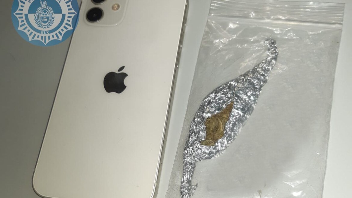 Detenido joven de 18 años con un teléfono sustraído el pasado 30 de julio