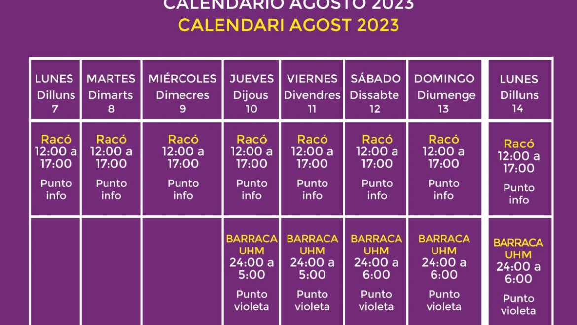 El Ayuntamiento lanza un programa para hacer las Fiestas más seguras para mujeres y jóvenes