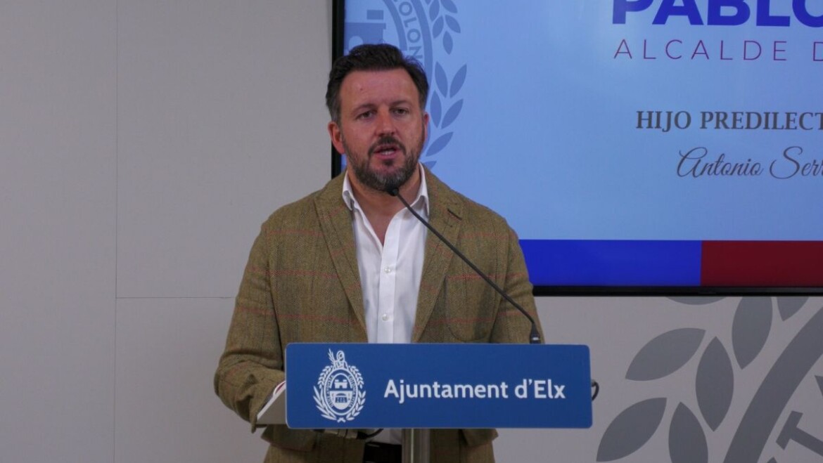 El Ayuntamiento nombrará ‘Hijo Predilecto de Elche’ al arquitecto Antonio Serrano Bru