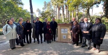 Elche dedica un espacio en el Parque Municipal a la figura de Julián Fernández Parreño, Monferval