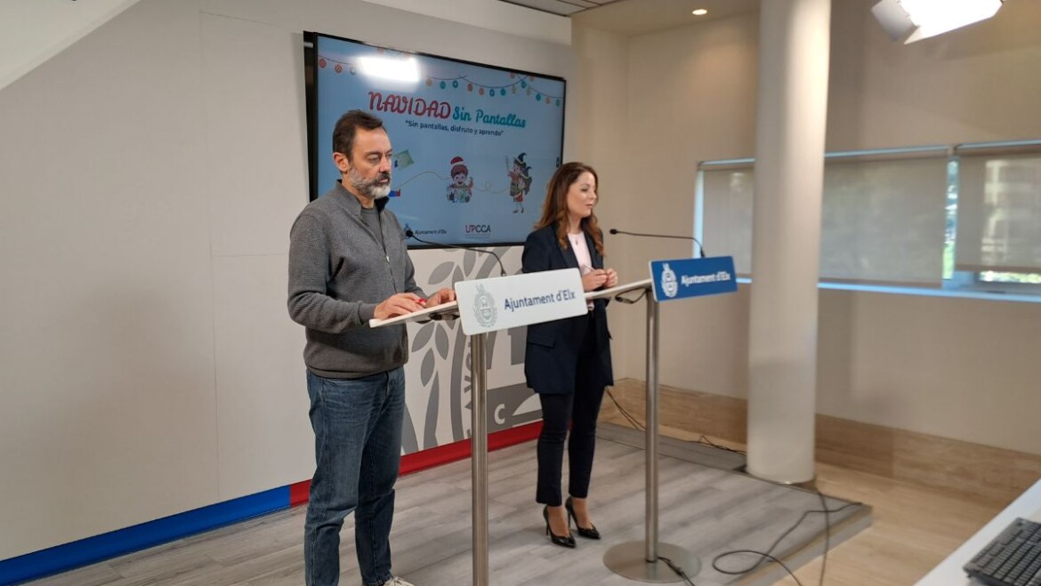 El Ayuntamiento de Elche lanza la campaña ‘Navidad sin pantallas’
