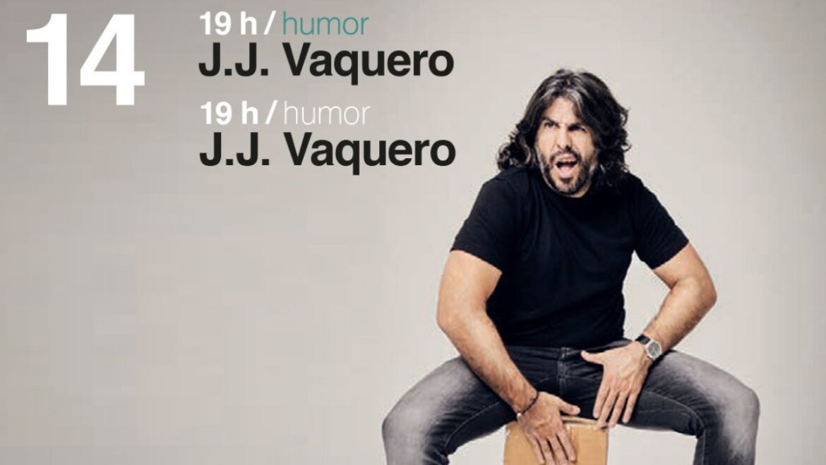 El cómico J.J Vaquero llega este domingo al Gran Teatro