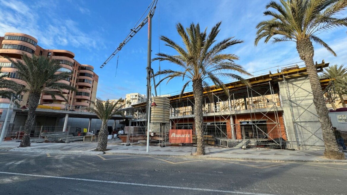 Avancen a bon ritme les obres de construcció del nou Centre Social dels Arenals del Sol