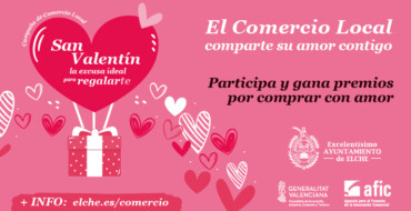 Sorteo de regalos el próximo miércoles para celebrar San Valentín